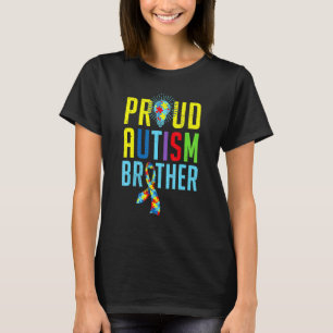 Stolzer Autismus-Bruder Geschwister Autismus-Bewu T-Shirt
