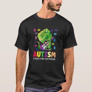Stolzer Autismus Rocke Meinen Eigenen Rhythmus Din T-Shirt
