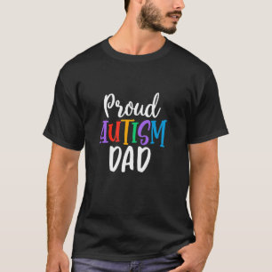 Stolzer Autismus-Vater Autismus-Bewusstsein T-Shirt