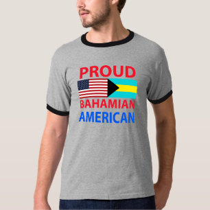 Stolzer bahamischer Amerikaner T-Shirt