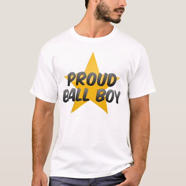 Stolzer Balljunge T-Shirt (Vorderseite)