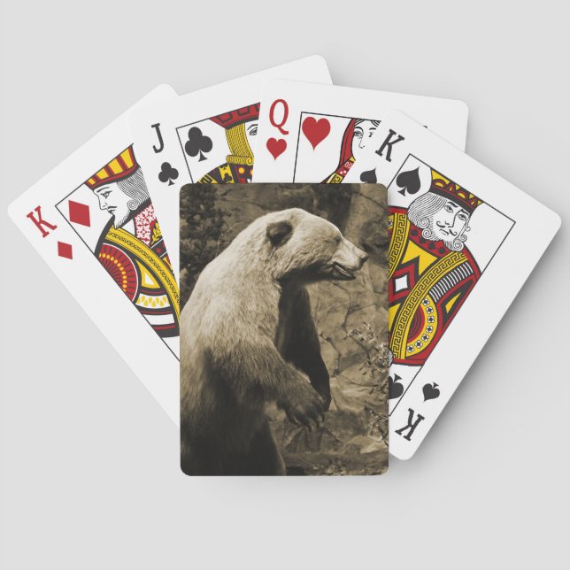 Stolzer Bär Spielkarten (Rückseite)