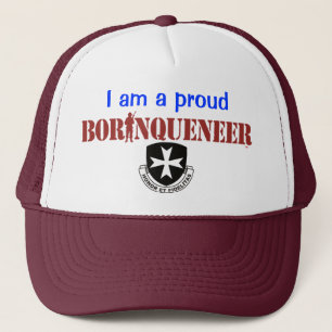 Stolzer Borinqueneer Hut Truckerkappe