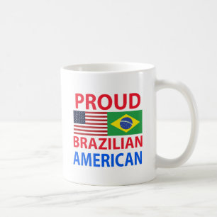 Stolzer brasilianischer Amerikaner Kaffeetasse