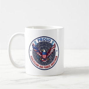 Stolzer Bruder der US Air Force Kaffeetasse