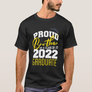 stolzer Bruder einer Klasse von 2022 Hochschulabso T-Shirt
