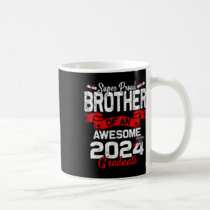 stolzer Bruder eines 2024-Grad-24-Abschlusses Kaffeetasse