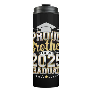 stolzer Bruder eines 2025 abgeschlossenen Abschlus Thermosbecher