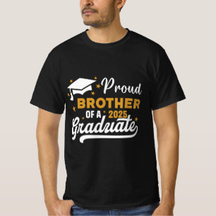 stolzer Bruder eines Absolventen-Jahrgangs 2025 T-Shirt