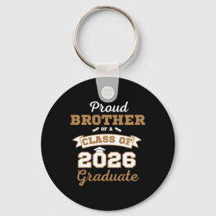Stolzer Bruder eines Cl von 2026 Absolventen-Shirt Schlüsselanhänger