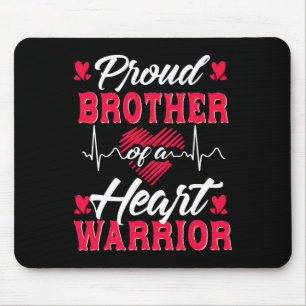 Stolzer Bruder eines Herzkriegers, KD-Bewusstsein Mousepad