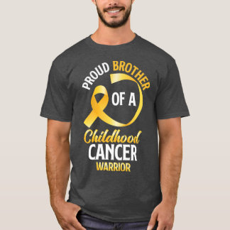 stolzer Bruder eines Krebserkrankers im Kindesalte T-Shirt