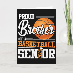 Stolzer Bruder eines Senior Sketll-Absolventen 202 Karte