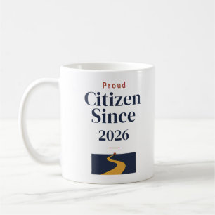 Stolzer Bürger seit Personalisierter Bürger-Mug Kaffeetasse