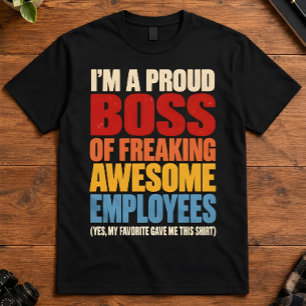 Stolzer Chef Mein Favorit Gab Mir Diese Manager-Ku T-Shirt