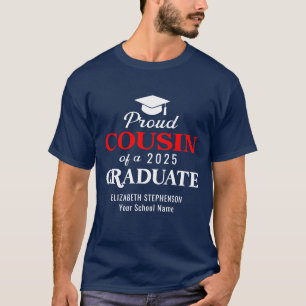 Stolzer Cousin der koordinierenden Graduationsfami T-Shirt
