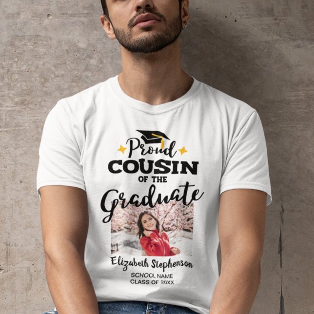 Stolzer Cousin des Fotos T-Shirt (Von Creator hochgeladen)