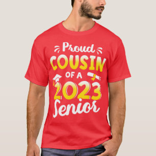 Stolzer Cousin einer Abschluss-Klasse von 2023 Sen T-Shirt