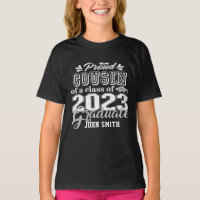 Stolzer COUSIN einer Klasse von 2023 Graduate Mode
