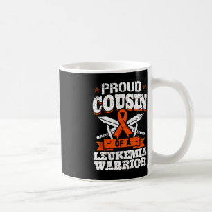 Stolzer Cousin einer Leukämie Warrior Cuz Bewussts Kaffeetasse