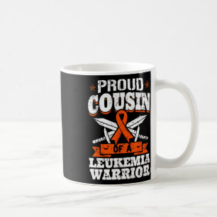 Stolzer Cousin einer Leukämie Warrior Cuz Bewussts Kaffeetasse