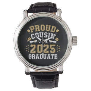 Stolzer Cousin eines 2025-Grad-Abschlusses Armbanduhr