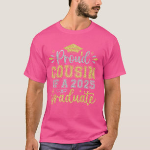Stolzer Cousin eines Abschlusses in leitender Stel T-Shirt