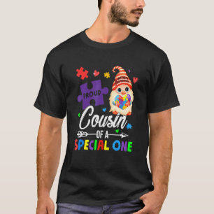 Stolzer Cousin eines besonderen Puzzle-Gnoms Autis T-Shirt