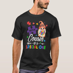 Stolzer Cousin eines besonderen Rätsel Gnome Autis T-Shirt