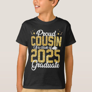 Stolzer Cousin eines Cl von 2025 Graduate Senior G T-Shirt