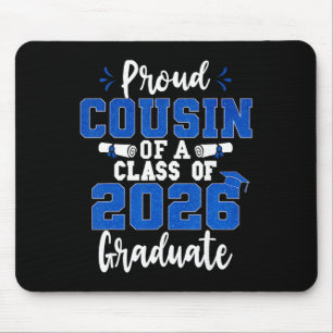 Stolzer Cousin eines Cl von 2026 Absolvent Senior Mousepad
