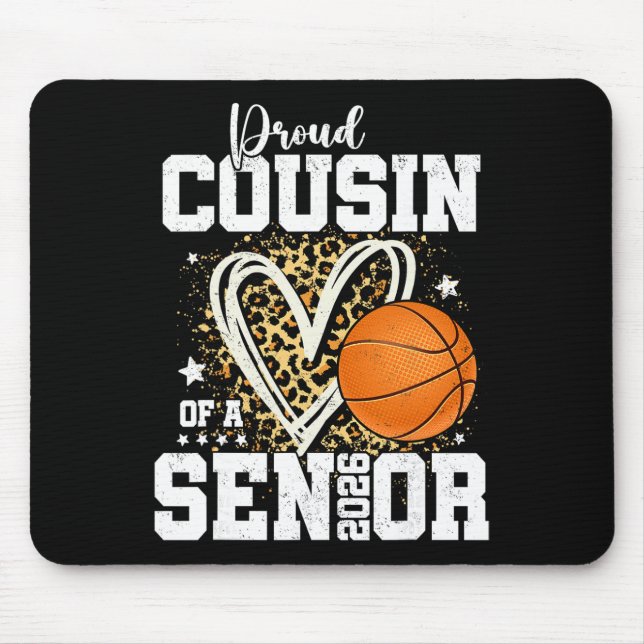 Stolzer Cousin eines Sketll-Absolventen 2026 Mousepad (Vorne)