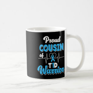 Stolzer Cousin eines T1d-Krieger Diabetes mellitus Kaffeetasse