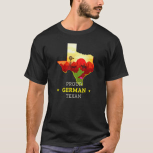 Stolzer deutscher Texaner  Texas und Deutschland K T-Shirt