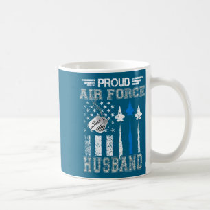 stolzer Ehemann der Luftwaffe US-Luftwaffe Abschlu Kaffeetasse