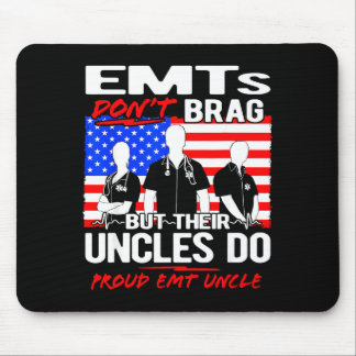 Stolzer Emt-Onkel - Lustige Ems-Familienzitat Emts Mousepad
