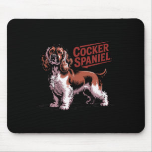 Stolzer Er Spaniel-Hundezüchter Mousepad