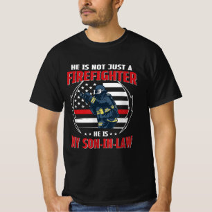 Stolzer Feuerwehrmann Schwiegersohn T-Shirt