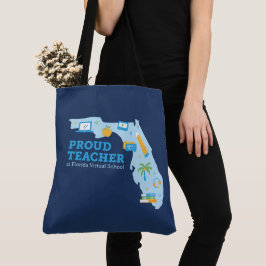 Stolzer FLVS-Lehrer, Navyblau Tasche