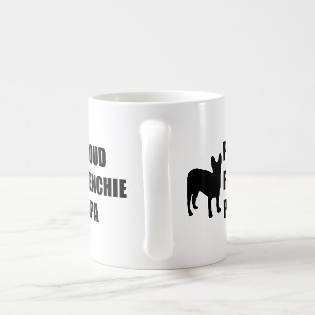 Stolzer Frenchie Papa Kaffeetasse (Henkel)