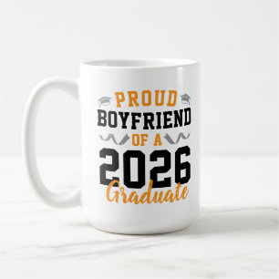 Stolzer Freund einer individuellen Abschlussfeier Kaffeetasse