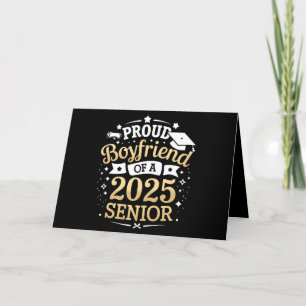 Stolzer Freund eines 2025-Graduate-Abschlusses Dankeskarte
