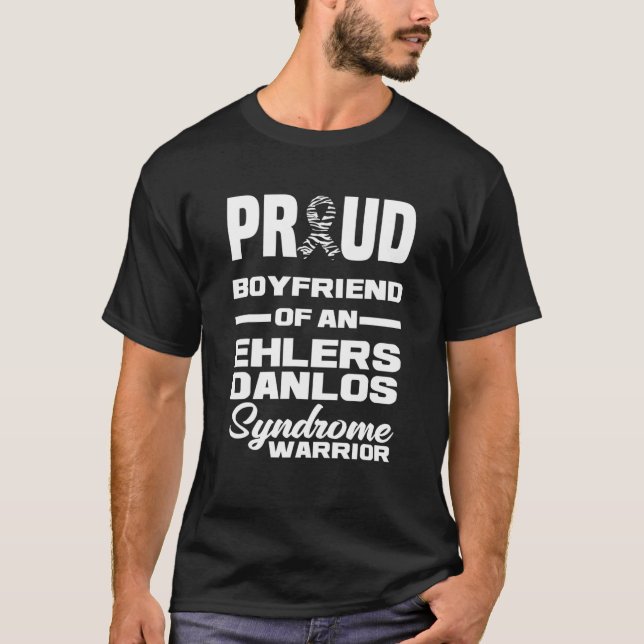 Stolzer Freund eines Ehlers Danlos Syndroms Warri T-Shirt (Vorderseite)