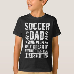 Stolzer Fußballvater eines Fußballspieler-Vaters F T-Shirt