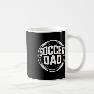 Stolzer Fußballvater unterstützt die Spiele der Ki Kaffeetasse
