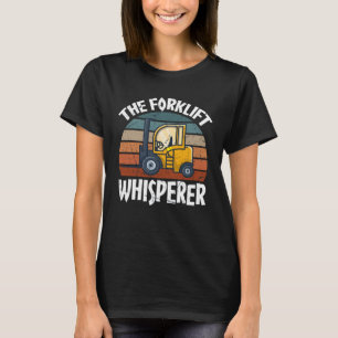 Stolzer Gabelstaplerfahrer Lager Gabelstaplerfahre T-Shirt
