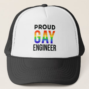Stolzer Gay Engineer Monat Grad Engineering Truckerkappe