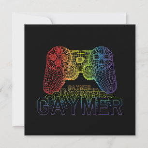 Stolzer Gaymer, Gay Pride Gaming Dankeskarte