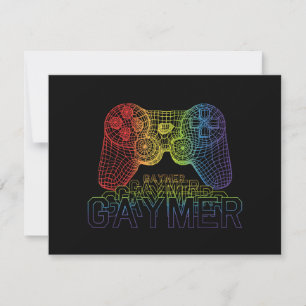 Stolzer Gaymer, Gay Pride Gaming Feiertagskarte