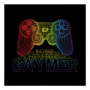 Stolzer Gaymer, Gay Pride Gaming Poster